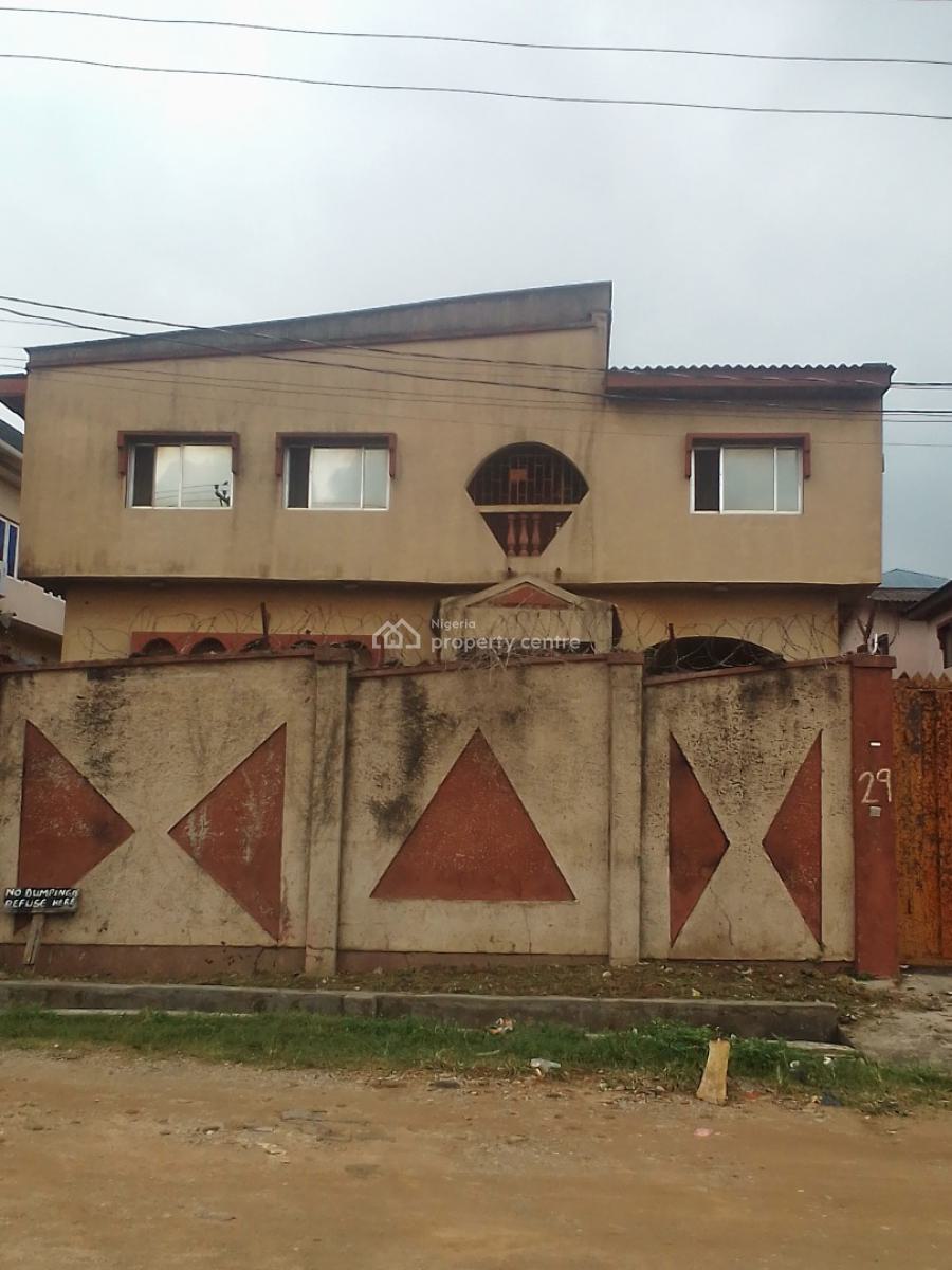 8bedroom Duplex with 2rooms Bq on a Plot in a Gated Mini Estate, in a Gated Mini Estate, Fagba, Agege, Lagos, Block of Flats for Sale