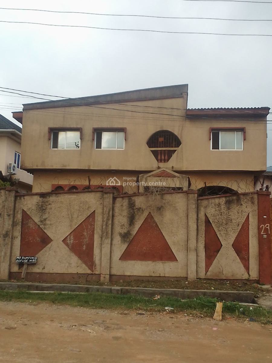 8bedroom Duplex with 2rooms Bq on a Plot in a Gated Mini Estate, in a Gated Mini Estate, Fagba, Agege, Lagos, Block of Flats for Sale