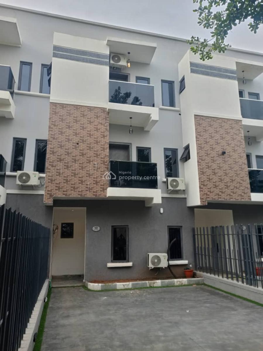 Newly Built 4 Bed Terrace + Bq, Wuse, Abuja, Terraced Duplex for Rent