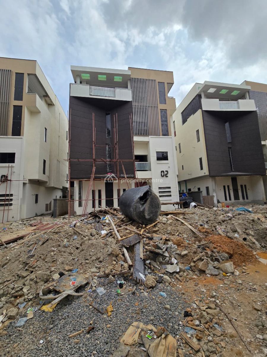 8 Units of Exclusive 5 Bedroom Fully Detached Duplex with Private Pool, Comes with Private Gym,elevator, Cinema , Rooftop Terrace, Ikoyi, Lagos, Detached Duplex for Sale
