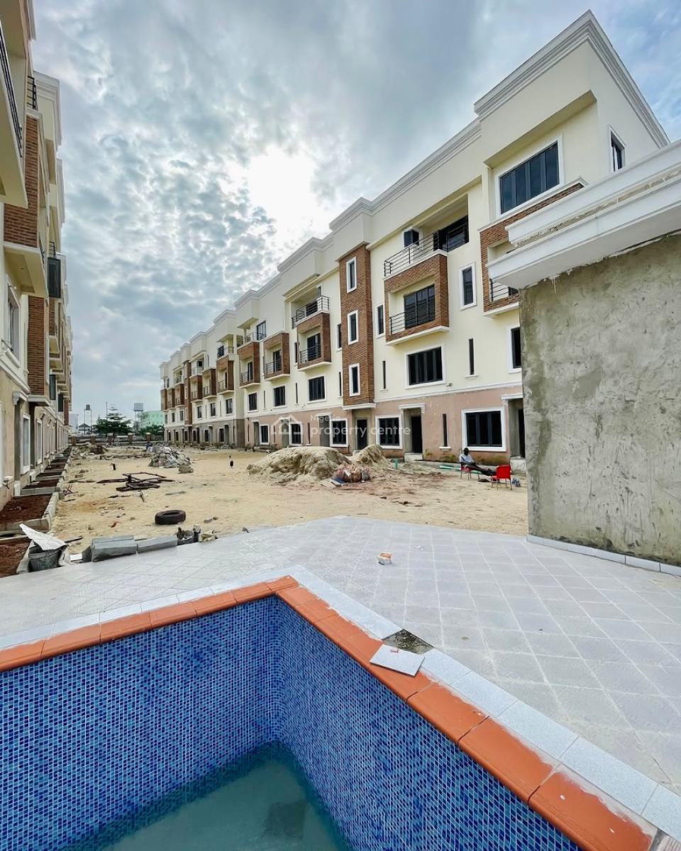Brand New 4-bedroom Terrace with a Bq in Lekki Phase 1, Lekki Phase 1, Lekki, Lagos, House for Sale