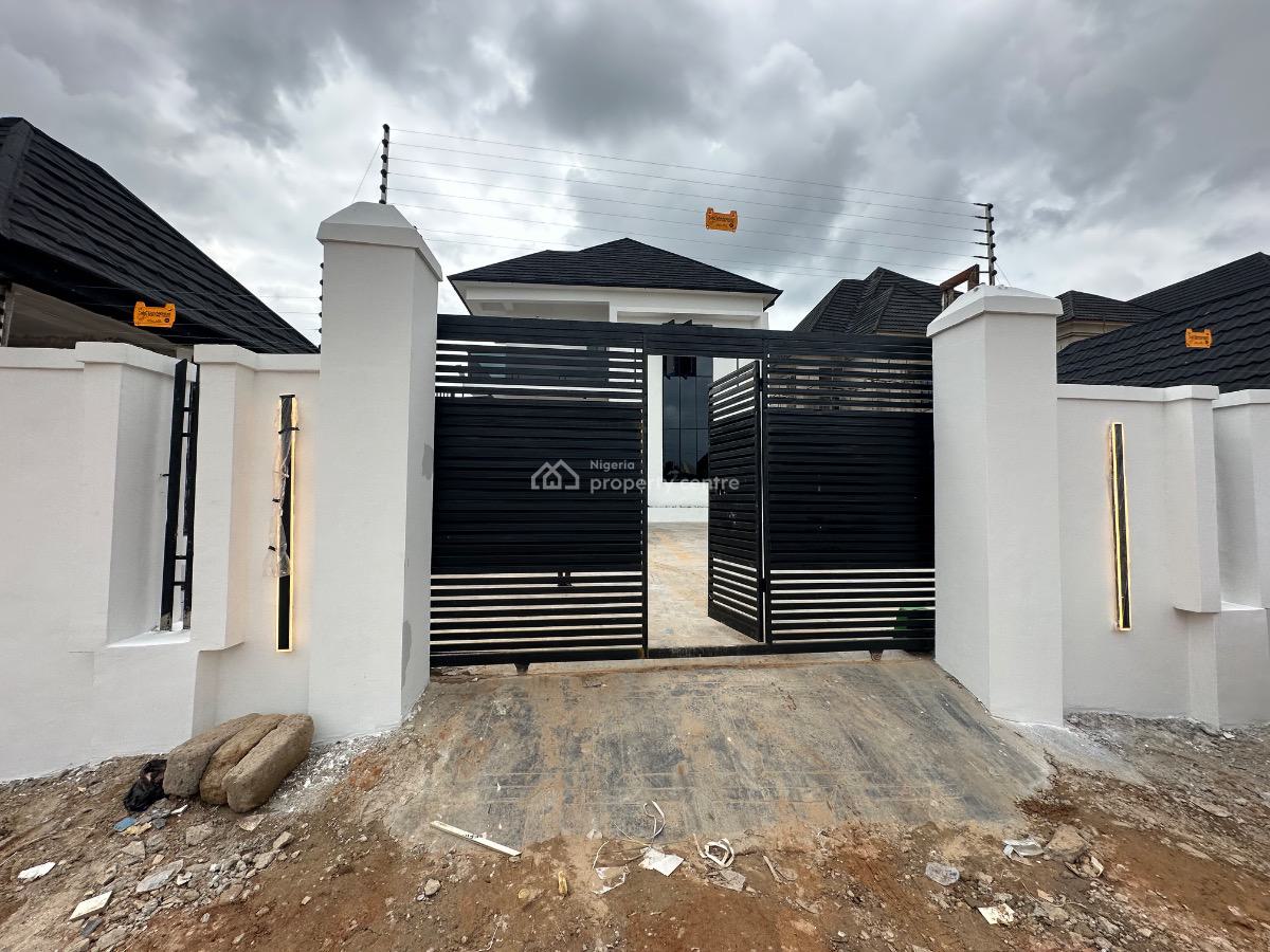 Luxury 5 Bedroom Fully Detached Duplex with Swimming Pool, Behind General Hospital Gra, Asaba, Delta, Detached Duplex for Sale