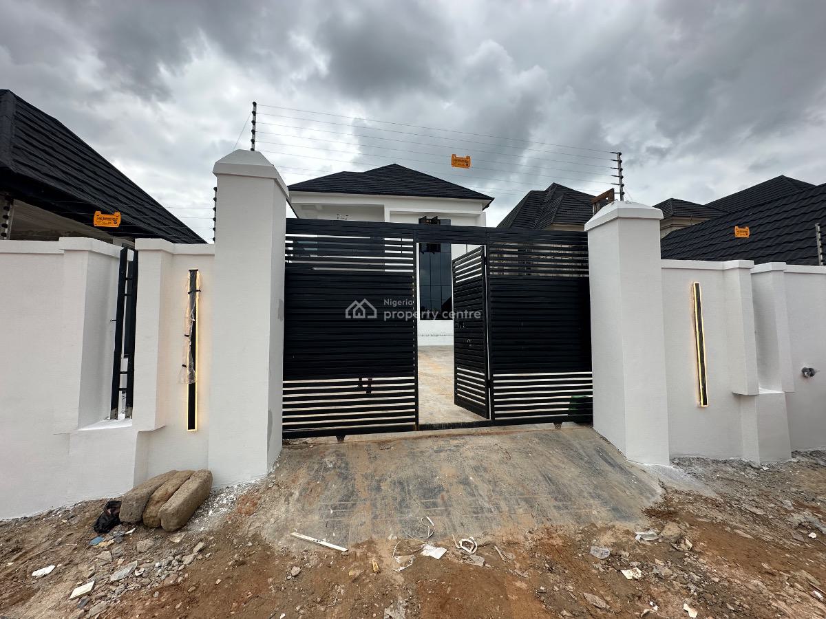 Luxury 5 Bedroom Fully Detached Duplex with Swimming Pool, Behind General Hospital Gra, Asaba, Delta, Detached Duplex for Sale