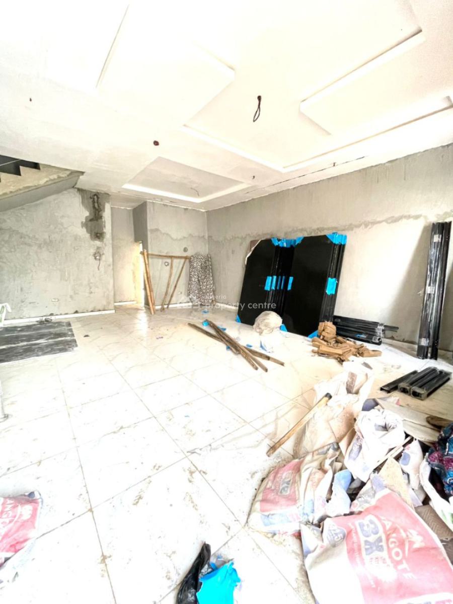 Newly Built 4 Bedroom Terraced Duplex Without Bq Still on Construction, General Paint, Ajah Lagos, Ajah, Lagos, Terraced Duplex for Sale
