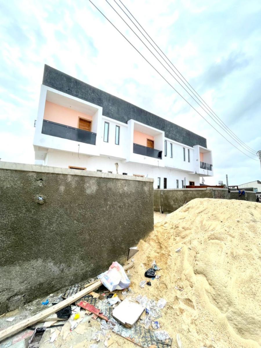 Newly Built 4 Bedroom Terraced Duplex Without Bq Still on Construction, General Paint, Ajah Lagos, Ajah, Lagos, Terraced Duplex for Sale