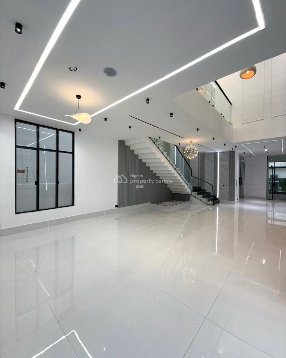 Newly Built 5bedroom Fully Detached House with Pool, Chevron Axis, Lekki, Lagos, Detached Duplex for Sale