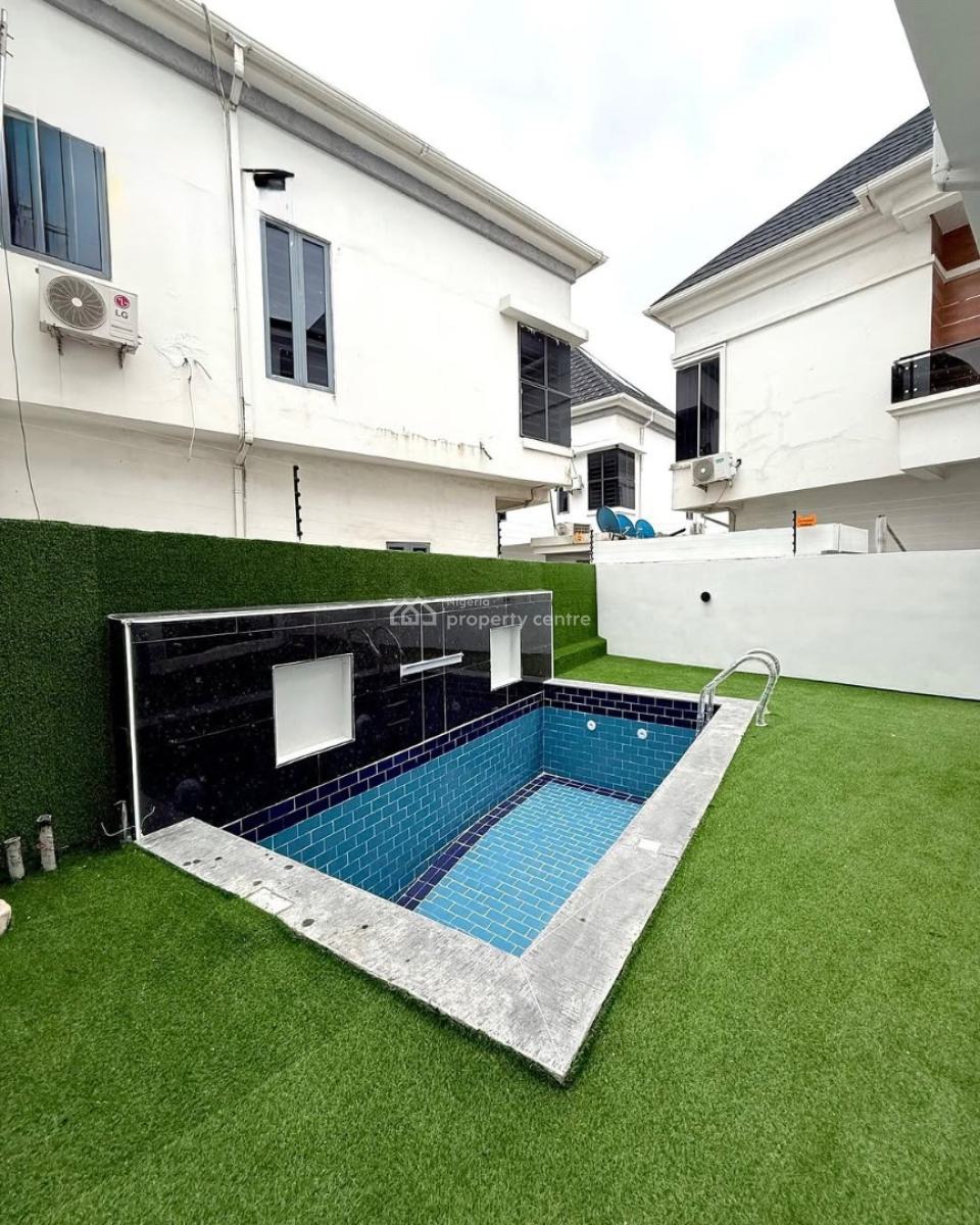Newly Built 5bedroom Fully Detached House with Pool, Chevron Axis, Lekki, Lagos, Detached Duplex for Sale