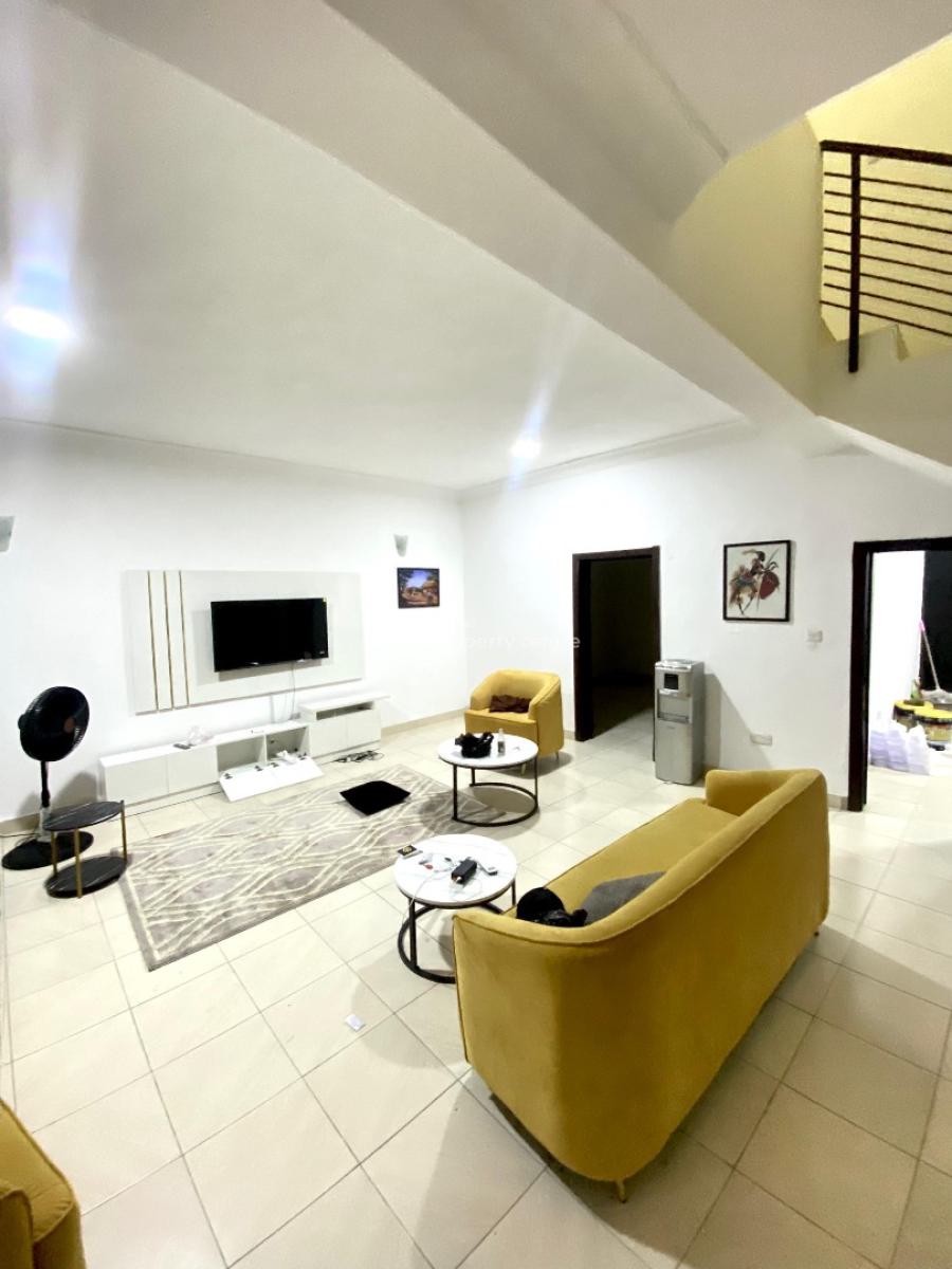 Luxury Fully Serviced 3 Bedroom Terraced Duplex, Chevron Alternative Drive , Chevron, Lekki, Lagos, Terraced Duplex for Rent