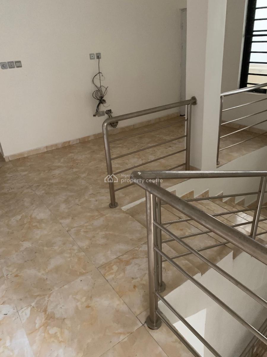 Luxury Semi Detached Duplex with a Bq, Chevron Alternative Drive , Chevron in an Estate, Lekki, Lagos, Semi-detached Duplex for Rent