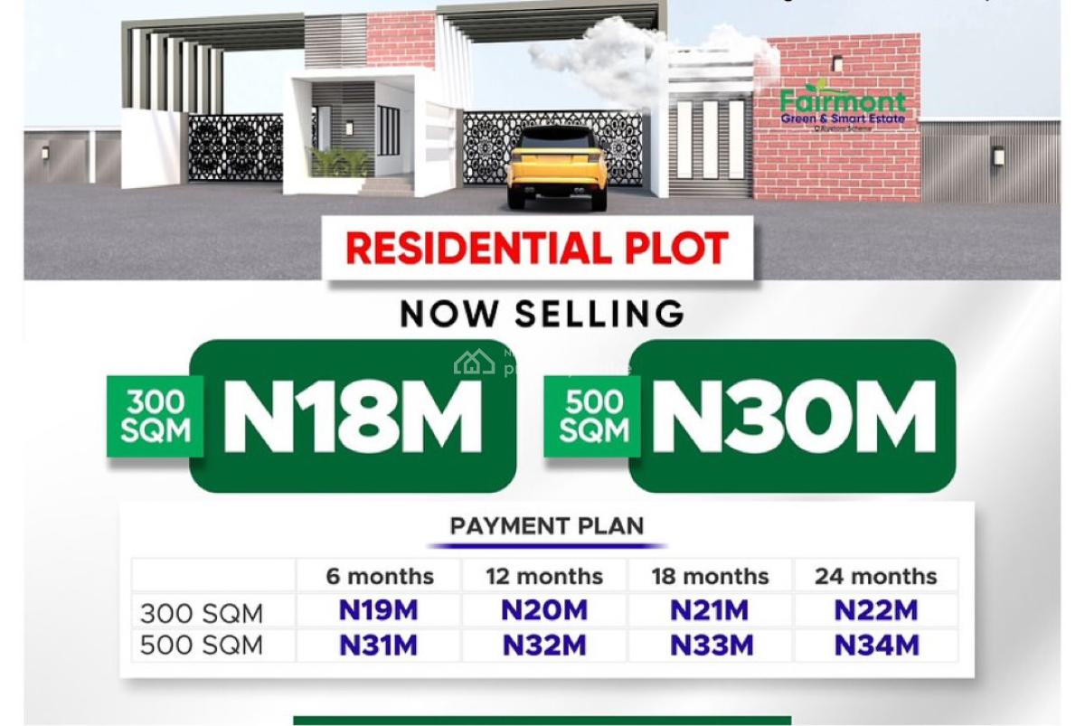Get Luxury Plots at The Fairmont Green and Smart Estate, Fairmont Green & Smart Estate Ayietoro Scheme, Lekki-epe Expressway, Ibeju Lekki, Lagos, Land for Sale