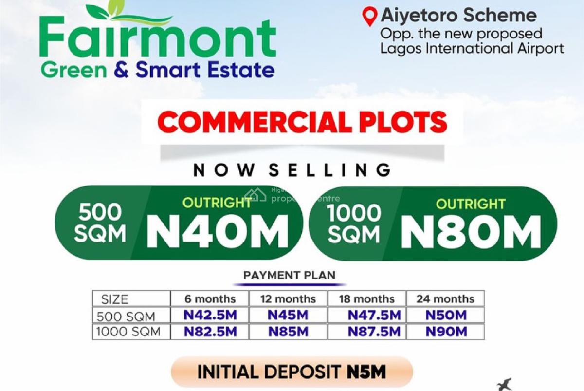 Get Luxury Plots at The Fairmont Green and Smart Estate, Fairmont Green & Smart Estate Ayietoro Scheme, Lekki-epe Expressway, Ibeju Lekki, Lagos, Land for Sale