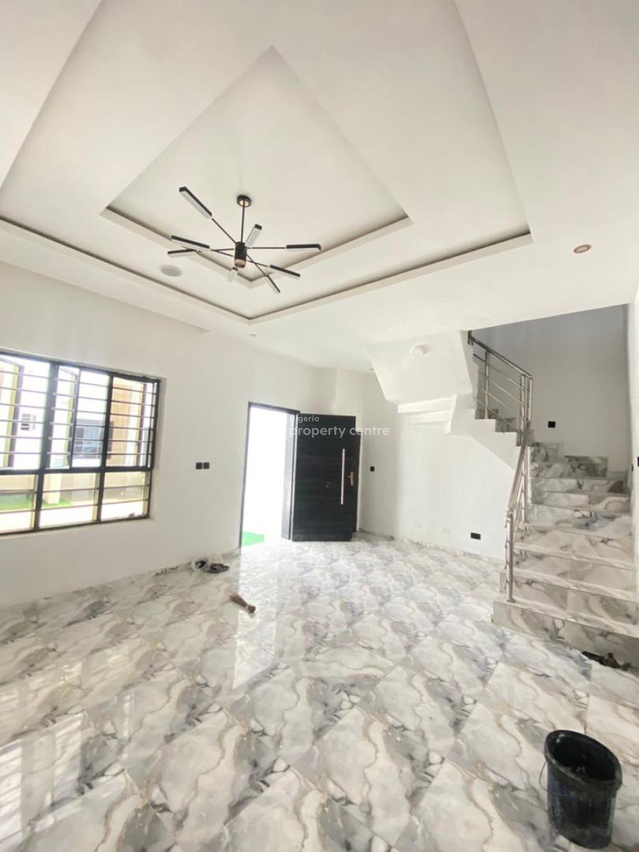Brand New 4 Bedroom Terrace Duplex with Bq, Ajah, Lagos, Terraced Duplex for Rent