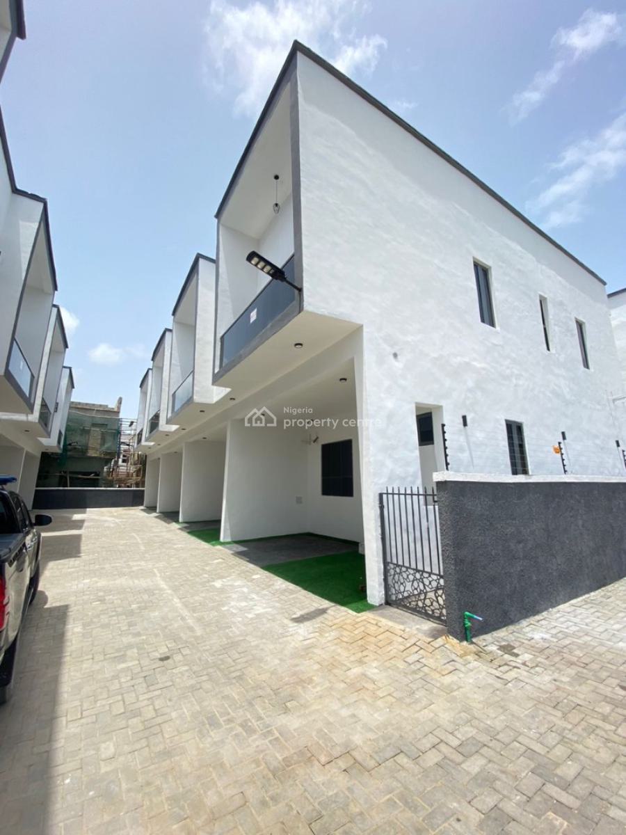 Brand New 4 Bedroom Terrace Duplex with Bq, Ajah, Lagos, Terraced Duplex for Rent