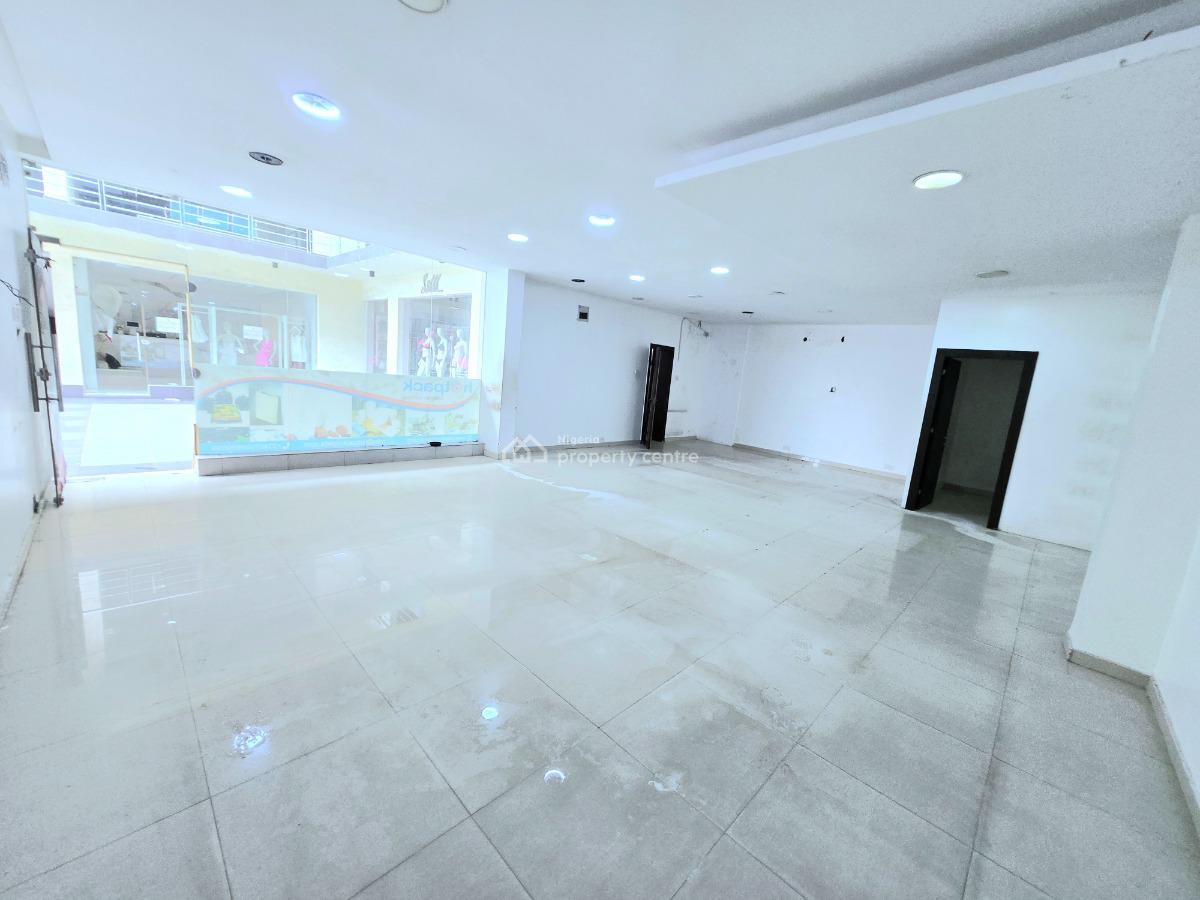 Ground Floor 80sqm Shop Space, Lekki Phase 1, Lekki, Lagos, Shop for Rent