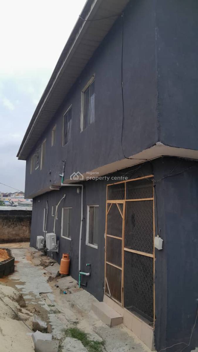 Four Numbers of Two Bedroom Apartment Set Back on Full Plot, Isuti Road, Igando, Alimosho, Lagos, Block of Flats for Sale