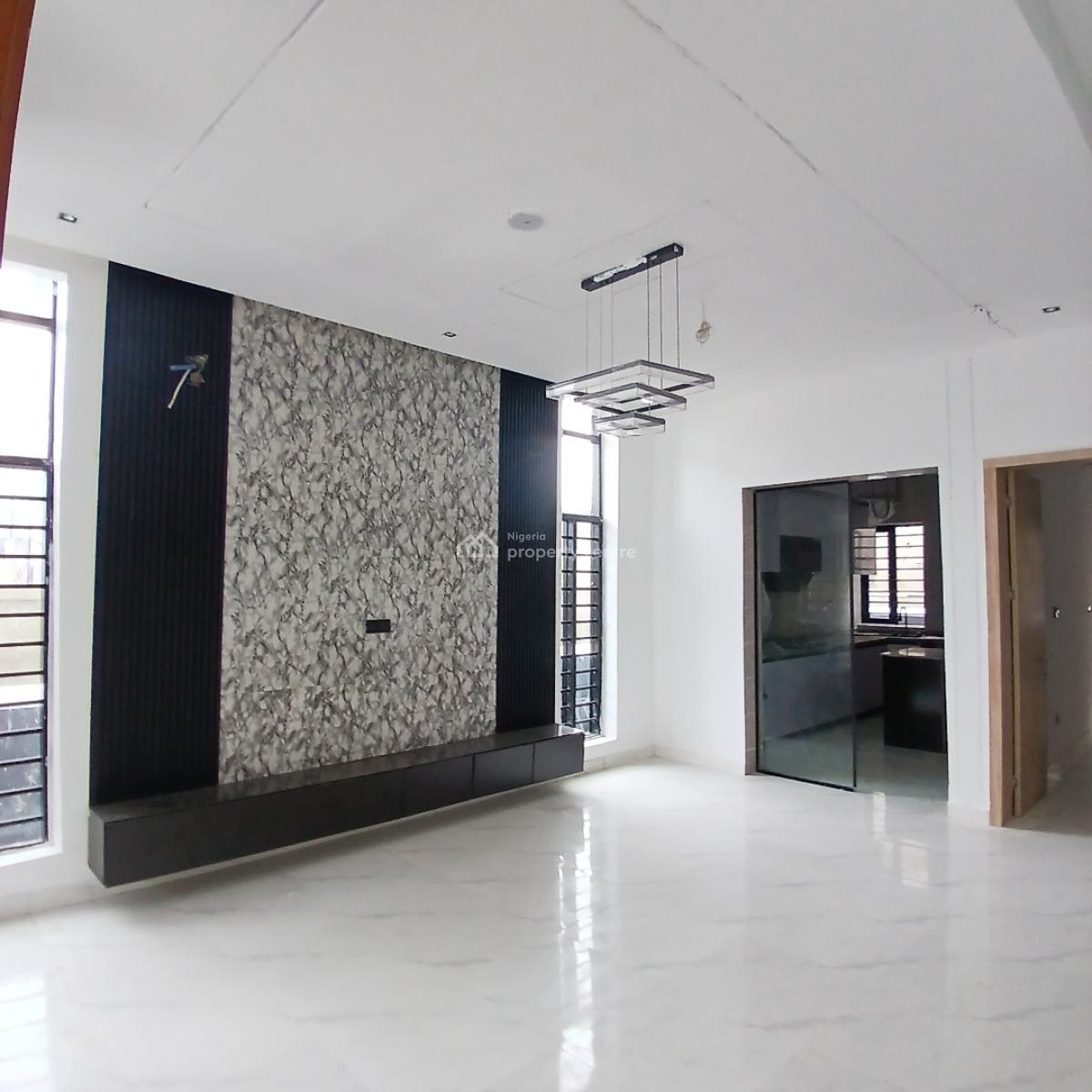 Self Compound 4 Bedroom Terrace Duplex with Bq, Ikota, Lekki, Lagos, Terraced Duplex for Sale