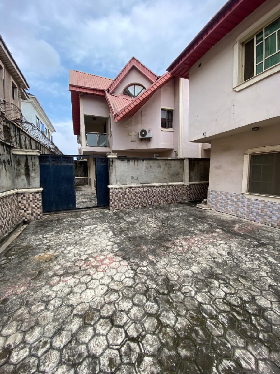 Well Maintained 4 Bedroom House with 4 Units of 2 Bedroom Apartment, Ago Palace, Isolo, Lagos, Detached Duplex for Sale