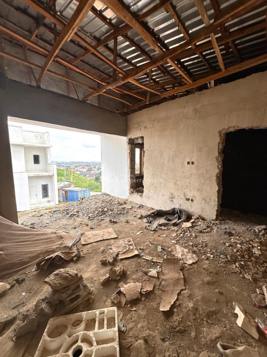Newly Built 4bedroom Terrace Duplex with Bq, Close to Stella Maris School, Life Camp, Abuja, Terraced Duplex for Sale