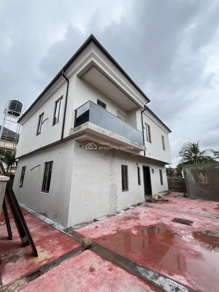 Newly Built 5 Bedroom Detached House with a Bq in a Secured Estate, Very Secured Estate|tarred Road|spacious Room, Opebi, Ikeja, Lagos, Detached Duplex for Sale