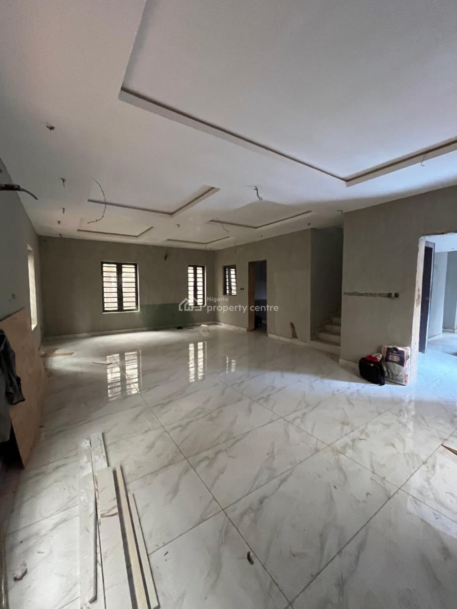 Newly Built 5 Bedroom Detached House with a Bq in a Secured Estate, Very Secured Estate|tarred Road|spacious Room, Opebi, Ikeja, Lagos, Detached Duplex for Sale
