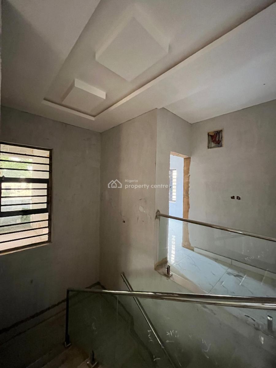 Newly Built 5 Bedroom Detached House with a Bq in a Secured Estate, Very Secured Estate|tarred Road|spacious Room, Opebi, Ikeja, Lagos, Detached Duplex for Sale