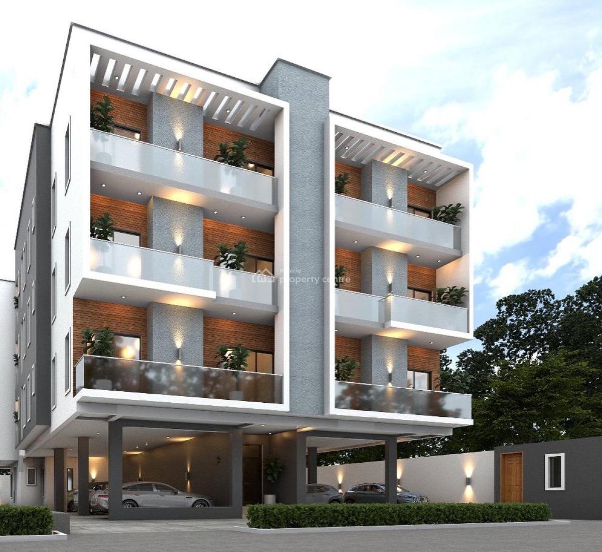 Offplan Newly Built 3 Bedroom Apartments with a Room Bq, Allen Avenue Off Opebi, Allen, Ikeja, Lagos, Flat / Apartment for Sale