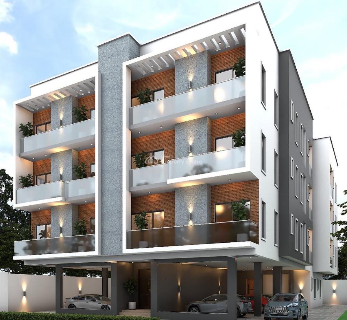 Offplan Newly Built 3 Bedroom Apartments with a Room Bq, Allen Avenue Off Opebi, Allen, Ikeja, Lagos, Flat / Apartment for Sale