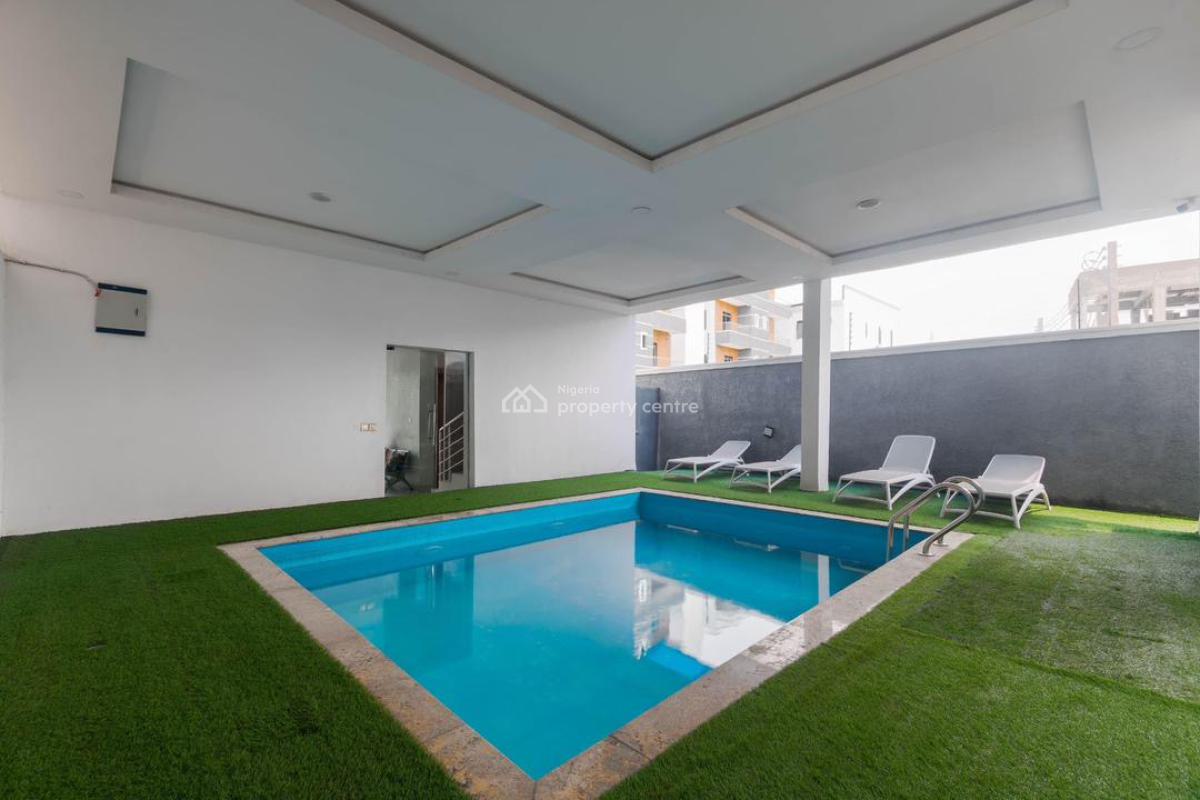 Luxurious 3 Bedroom Duplex with Cinema, Ps5 & Pool, Ikate, Lekki, Lagos, Terraced Duplex Short Let