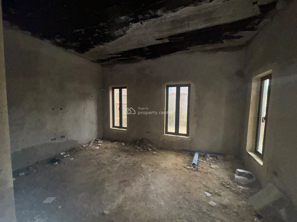 a Well Built 5 Bedroom Semi Finished Detached Duplex with Bq Available, Guzape District, Abuja, Detached Duplex for Sale