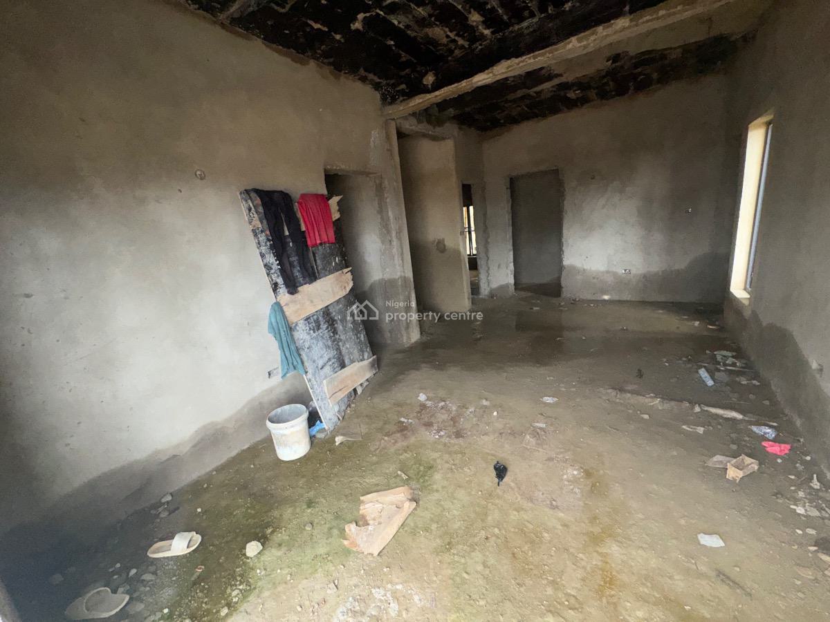a Well Built 5 Bedroom Semi Finished Detached Duplex with Bq Available, Guzape District, Abuja, Detached Duplex for Sale