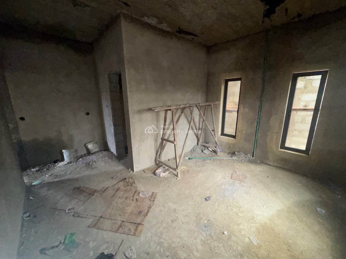 a Well Built 5 Bedroom Semi Finished Detached Duplex with Bq Available, Guzape District, Abuja, Detached Duplex for Sale