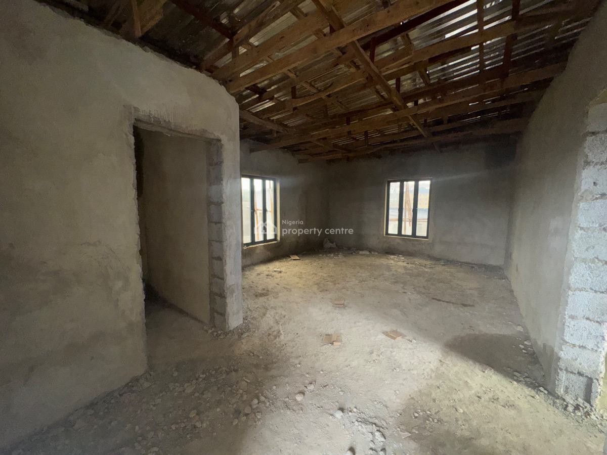 a Well Built 5 Bedroom Semi Finished Detached Duplex with Bq Available, Guzape District, Abuja, Detached Duplex for Sale