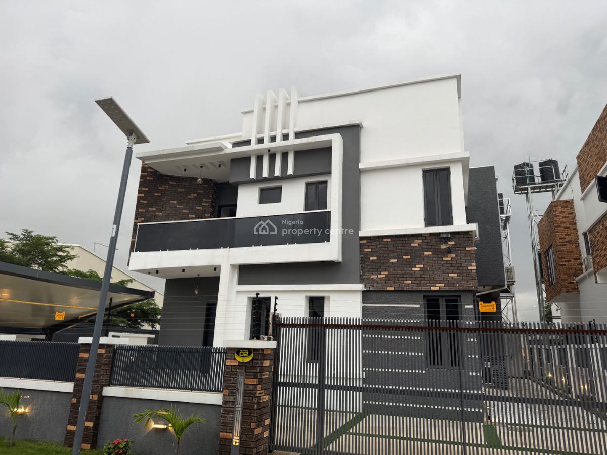Brand New Luxury 6 Bedroom House, Guzape, Guzape District, Abuja, Detached Duplex for Sale