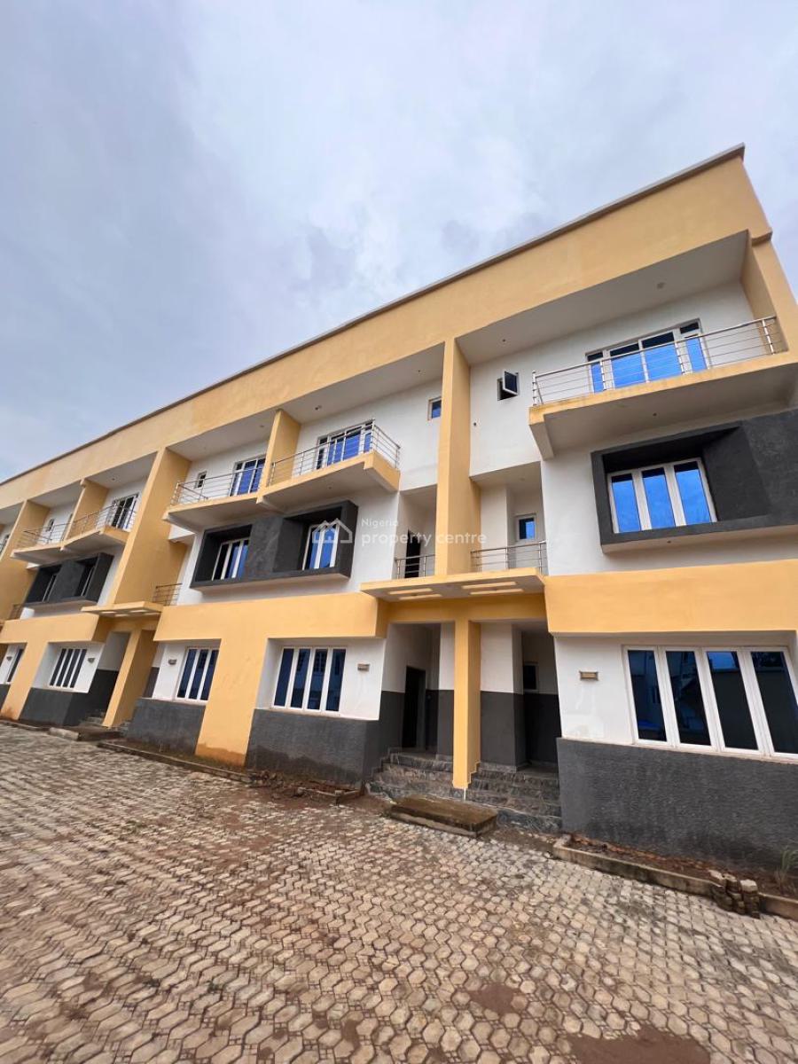 4 Bedroom Terraced Duplex with Bq, Guzape District, Abuja, Terraced Duplex for Rent
