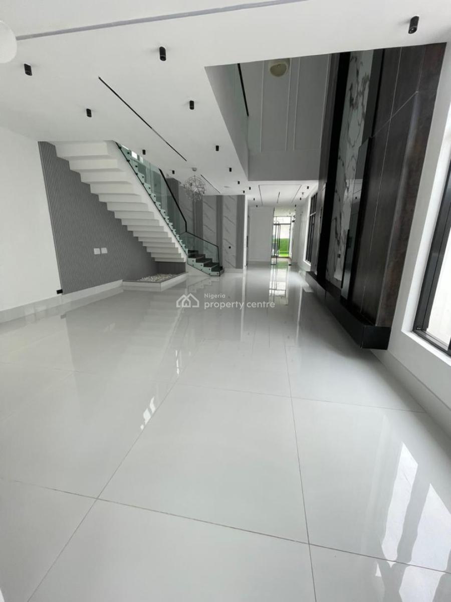 5 Bedroom with a Bq, Fully Detached, Chevron Lekki, Lekki, Lagos, Detached Duplex for Sale