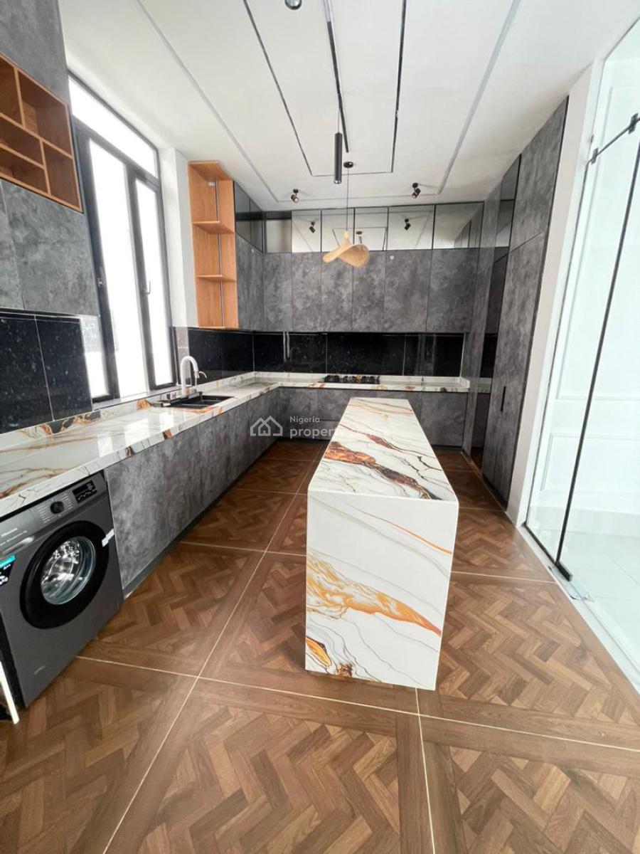 5 Bedroom with a Bq, Fully Detached, Chevron Lekki, Lekki, Lagos, Detached Duplex for Sale