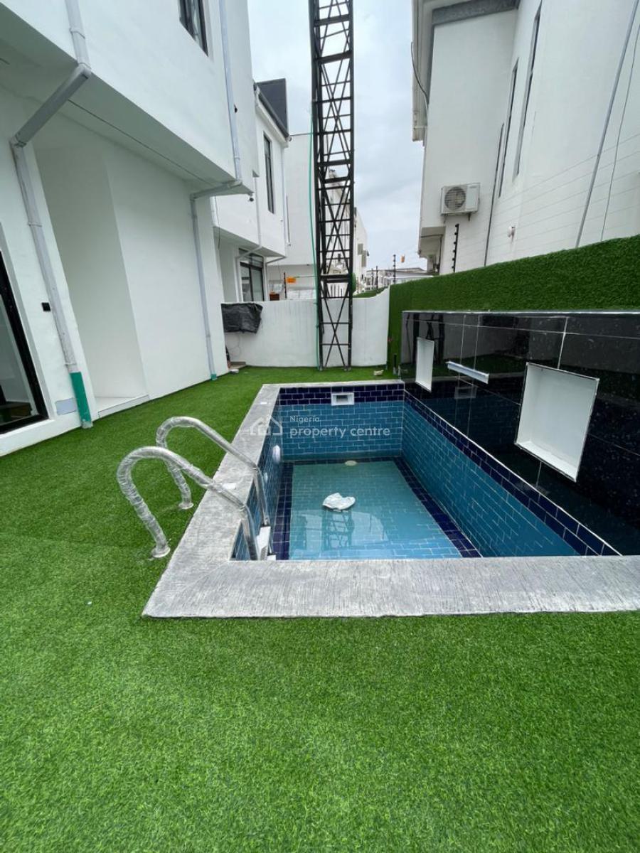 5 Bedroom with a Bq, Fully Detached, Chevron Lekki, Lekki, Lagos, Detached Duplex for Sale