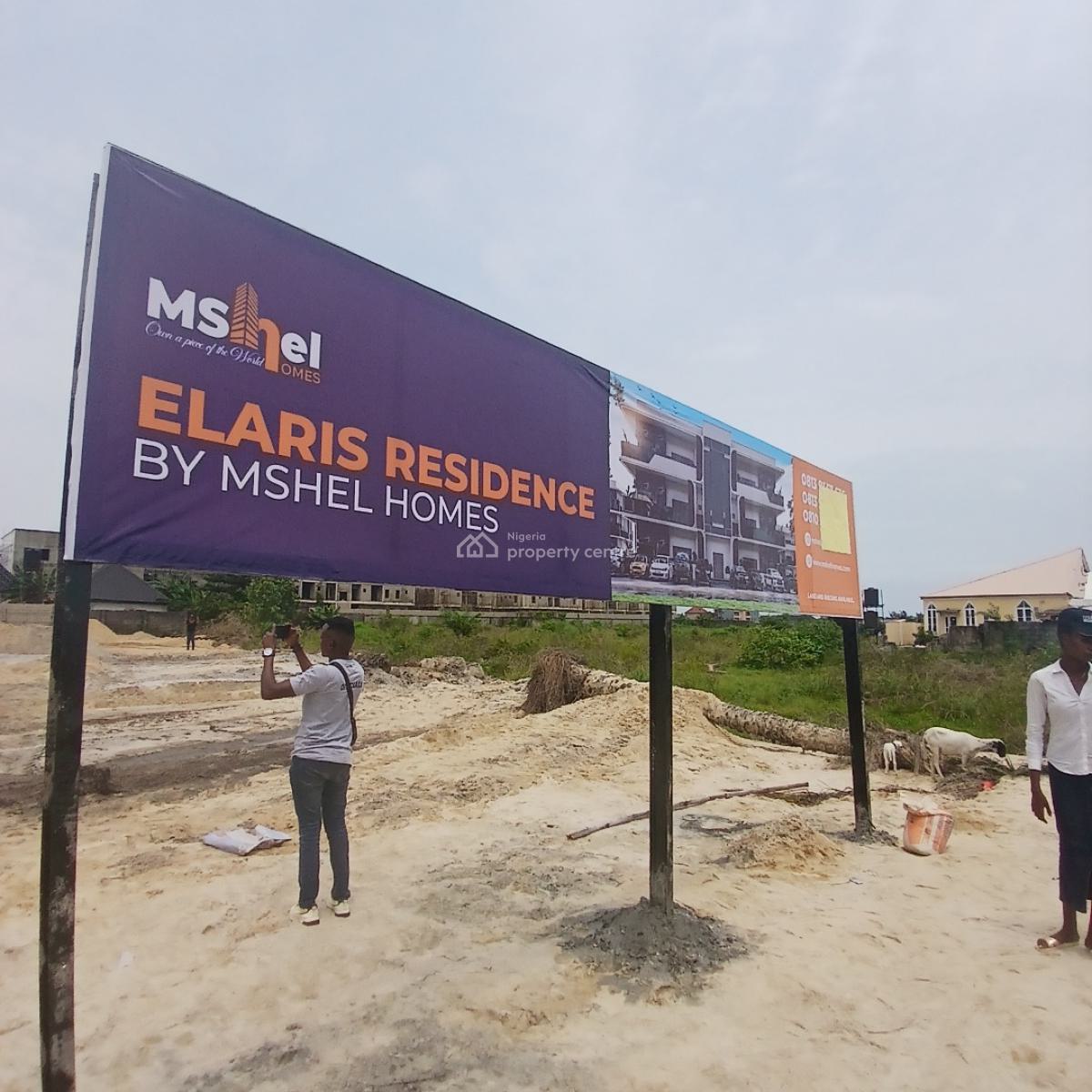 Serviced. Site and Service 500sqm and 300sqm Plots with C of O, 2 Minutes to The Lekki-epe Expressway, Sangotedo, Ajah, Lagos, Residential Land for Sale