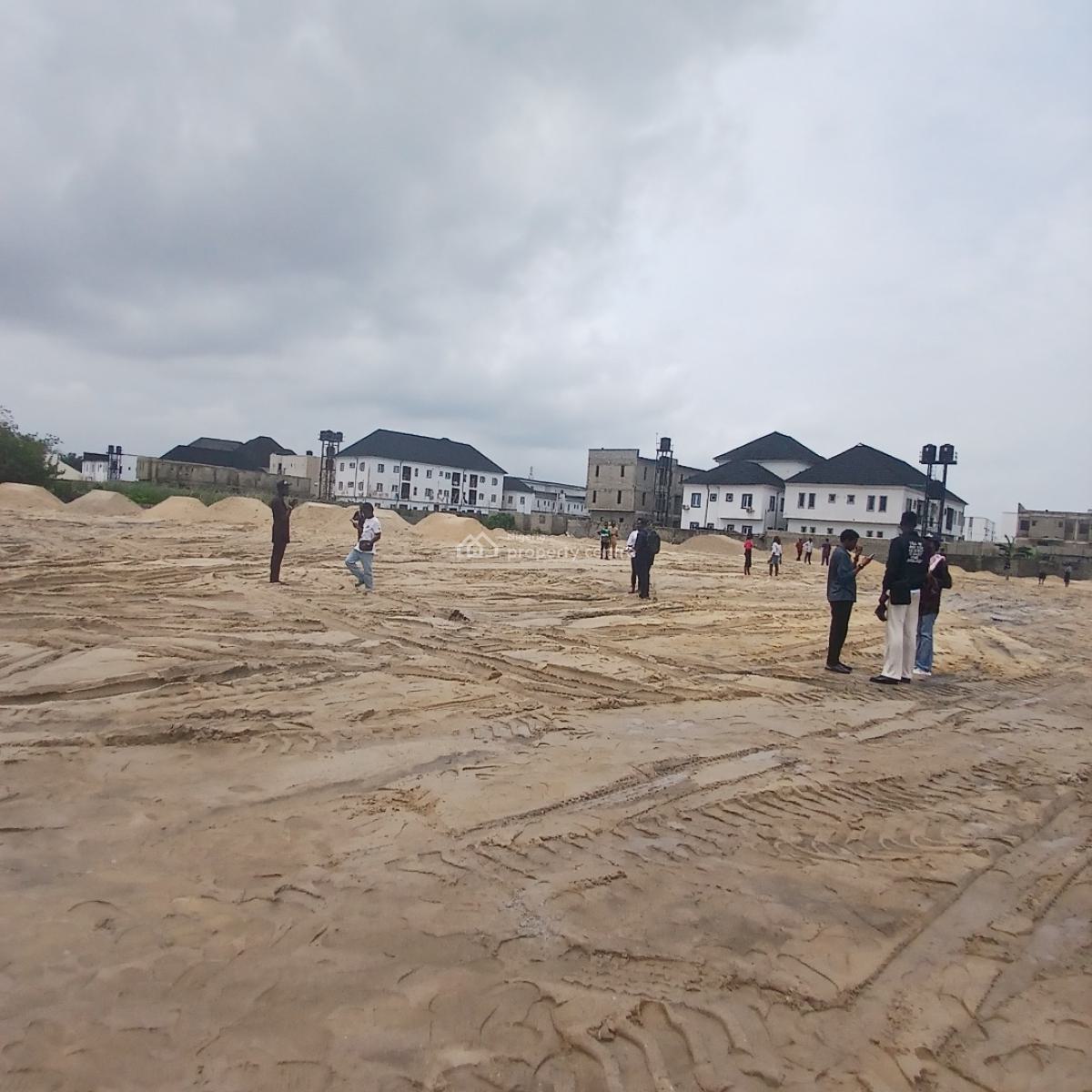 Serviced. Site and Service 500sqm and 300sqm Plots with C of O, 2 Minutes to The Lekki-epe Expressway, Sangotedo, Ajah, Lagos, Residential Land for Sale