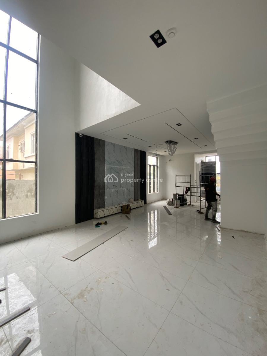 Lovely 5 Bed Duplex in a Gated Estate, Chevron, Lekki, Lagos, Detached Duplex for Sale