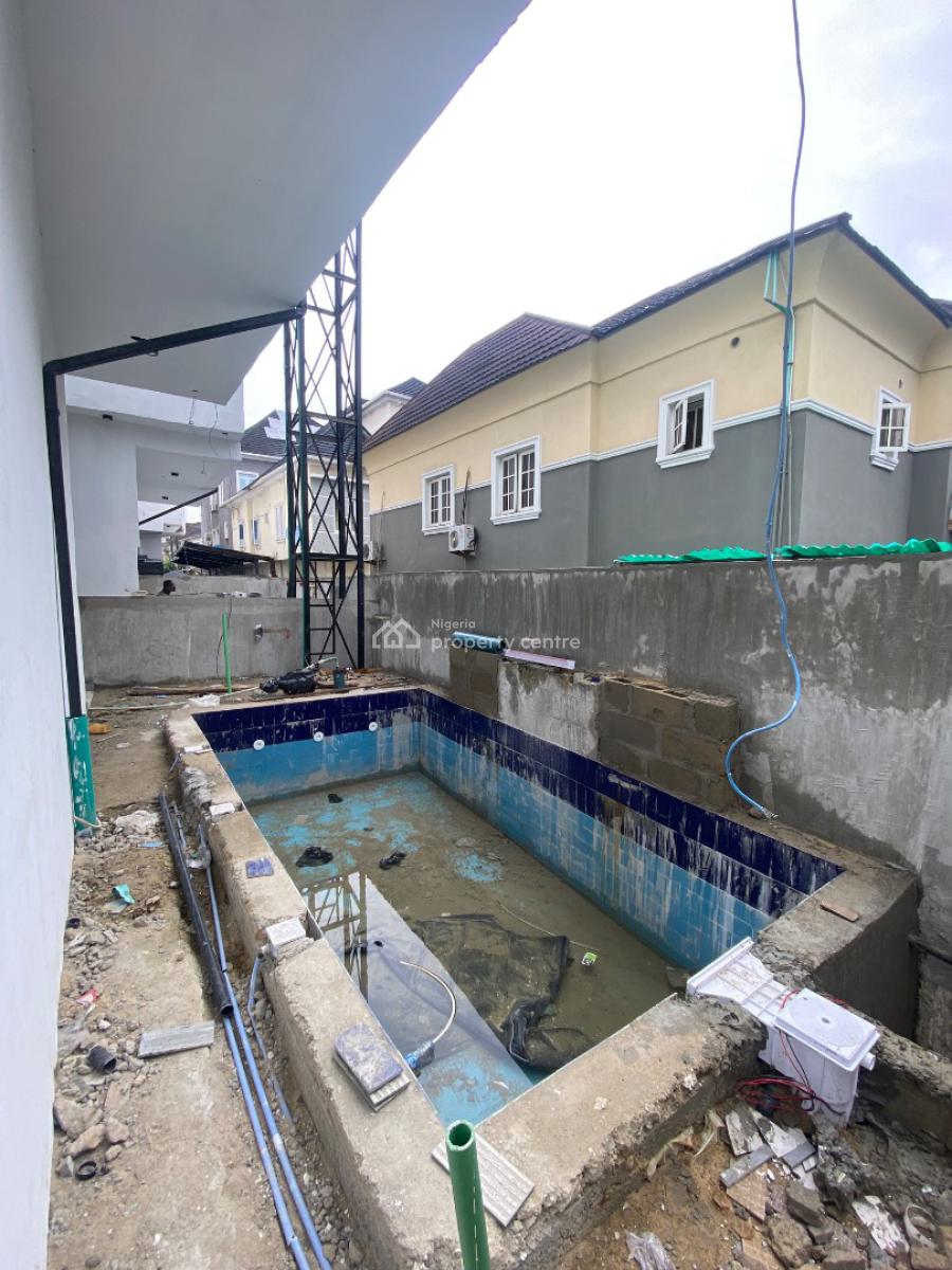 Lovely 5 Bed Duplex in a Gated Estate, Chevron, Lekki, Lagos, Detached Duplex for Sale