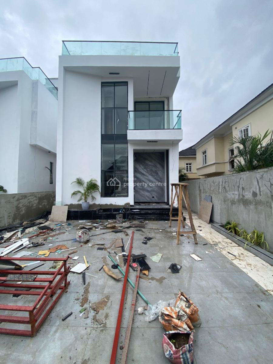 Lovely 5 Bed Duplex in a Gated Estate, Chevron, Lekki, Lagos, Detached Duplex for Sale
