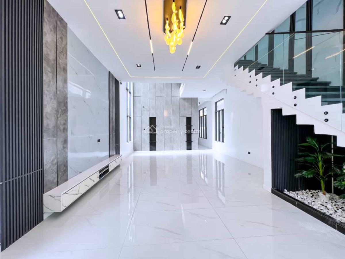 Lovely 5 Bedrooms Duplex in a Gated Estate, Chevron, Lekki, Lagos, Detached Duplex for Sale