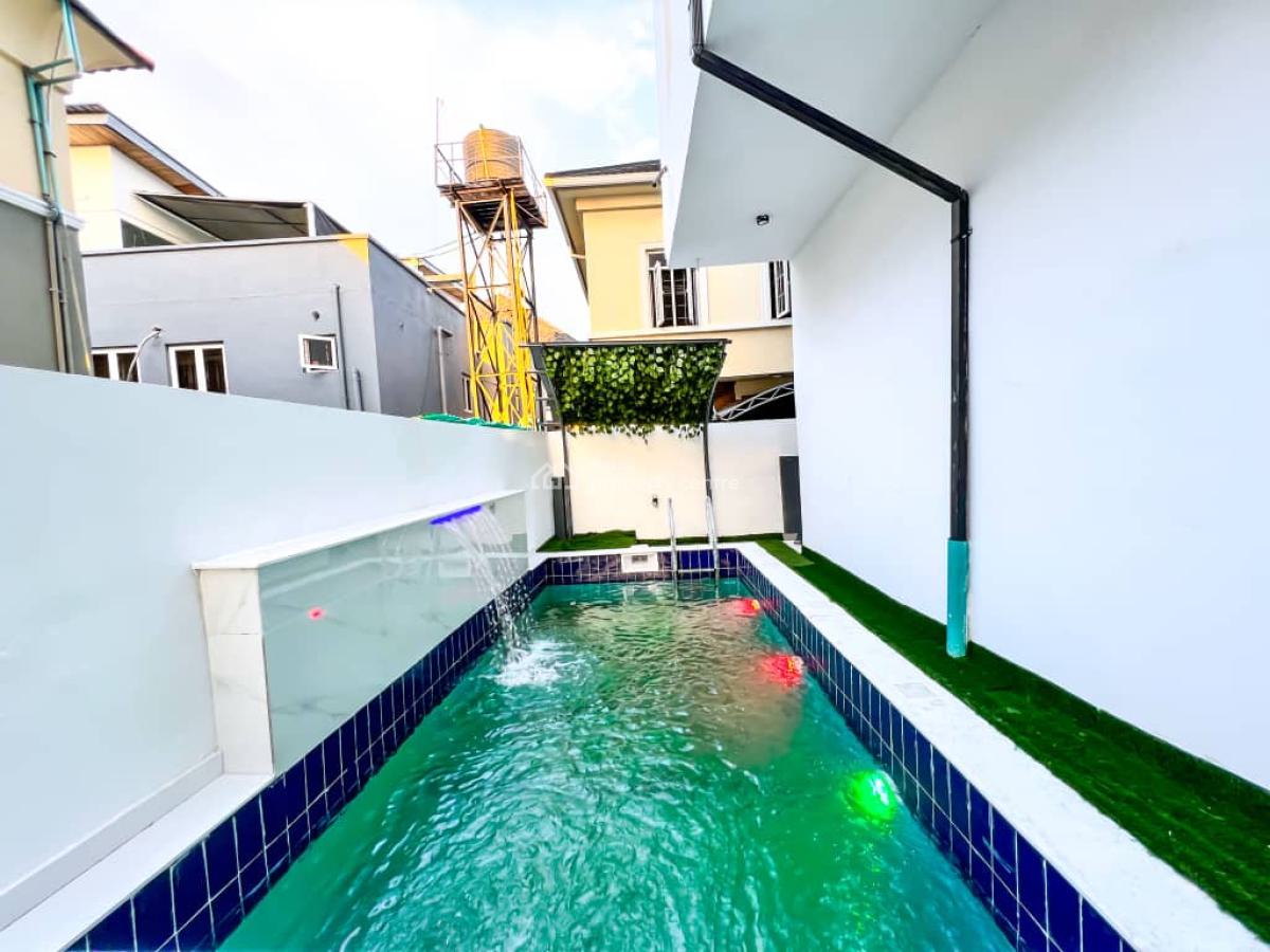 Lovely 5 Bedrooms Duplex in a Gated Estate, Chevron, Lekki, Lagos, Detached Duplex for Sale
