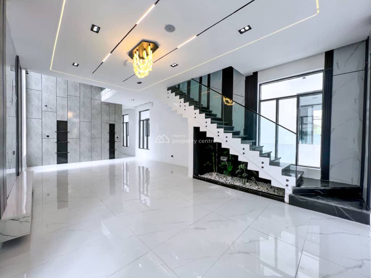 Lovely 5 Bedrooms Duplex in a Gated Estate, Chevron, Lekki, Lagos, Detached Duplex for Sale