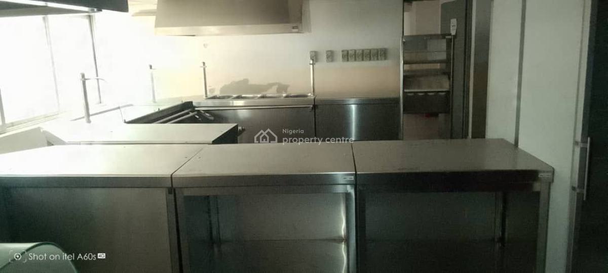 a Fully Furnished & Fitted Canteen/restaurant Space on 300 Sqm Plot, Victoria Island (vi), Lagos, Restaurant / Bar for Rent