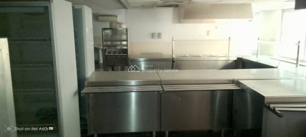 a Fully Furnished & Fitted Canteen/restaurant Space on 300 Sqm Plot, Victoria Island (vi), Lagos, Restaurant / Bar for Rent