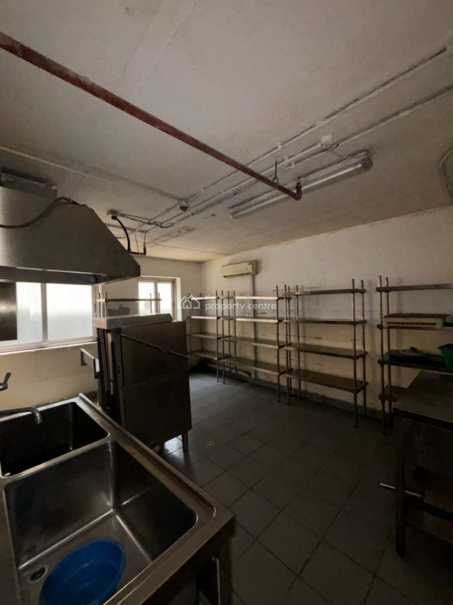 a Fully Furnished & Fitted Canteen/restaurant Space on 300 Sqm Plot, Victoria Island (vi), Lagos, Restaurant / Bar for Rent
