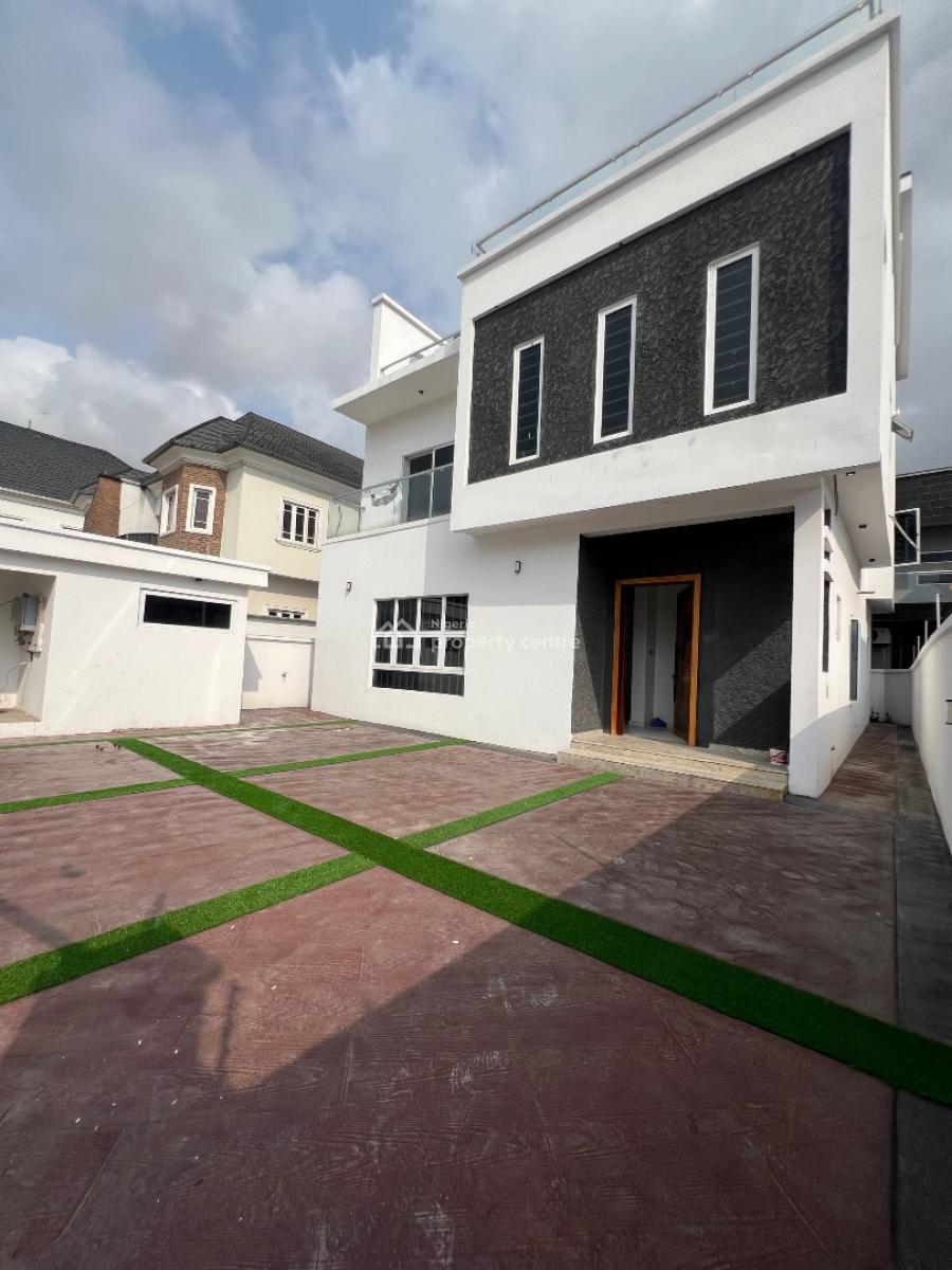 Lovely 4 Bed with 1 Study Room and 1bq, Oral Estate, Lekki, Lagos, Detached Duplex for Sale