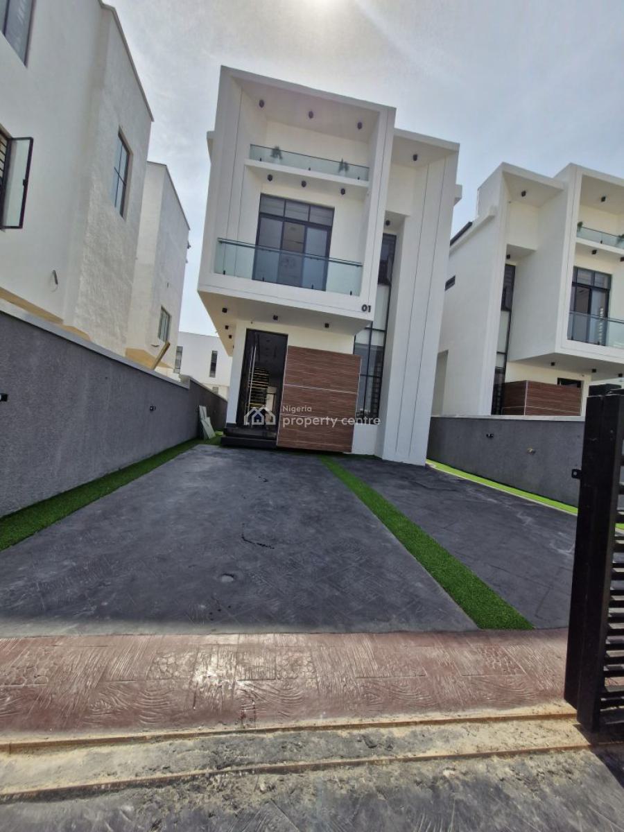 Luxurious 5 Bedroom Detached with Pool and Bq, Lekki, Lagos, Detached Duplex for Sale